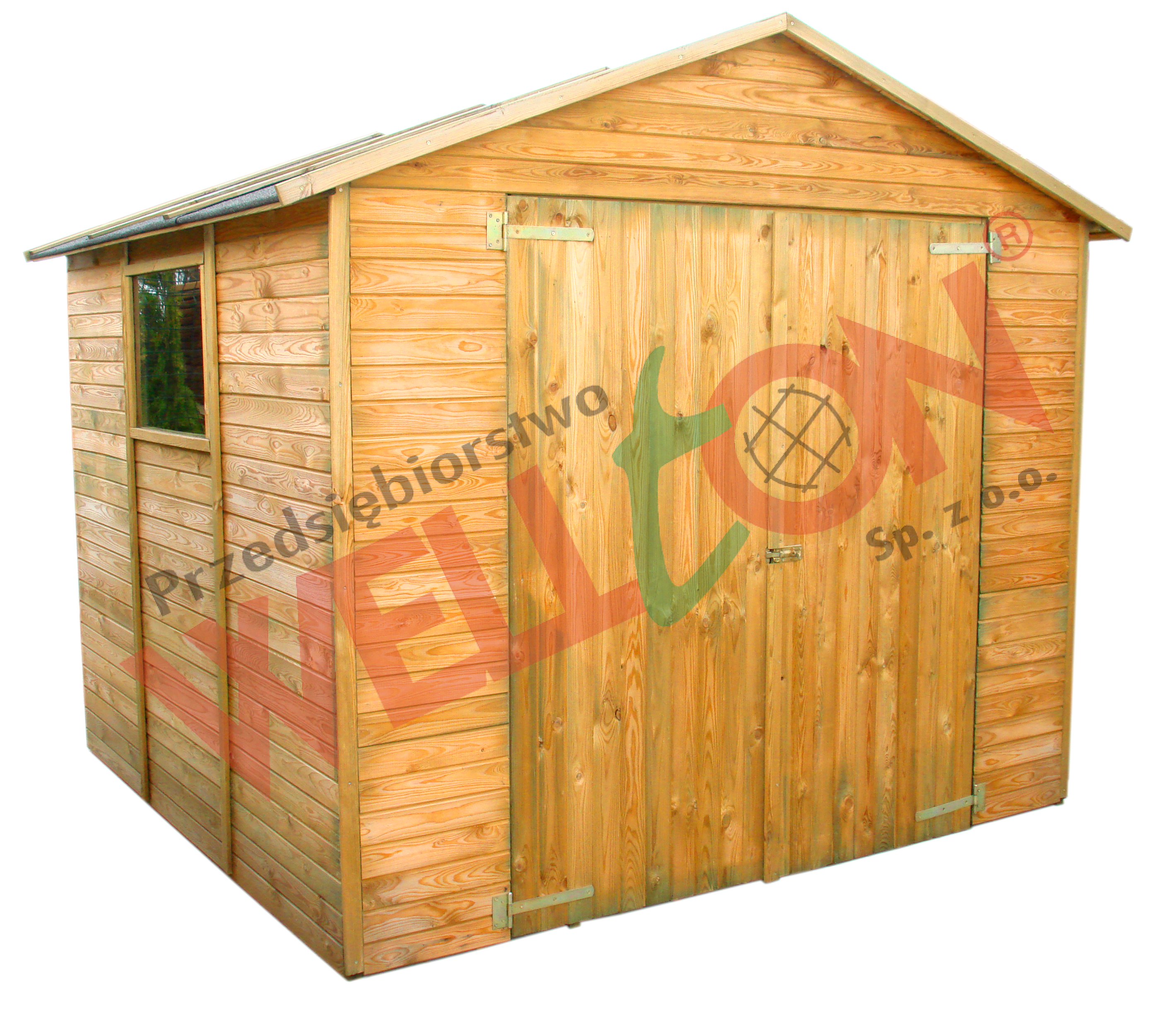 Domek narzędziowy 240x233xH216cm