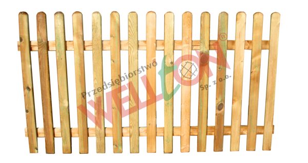 Płot sztachetowy 180x100cm