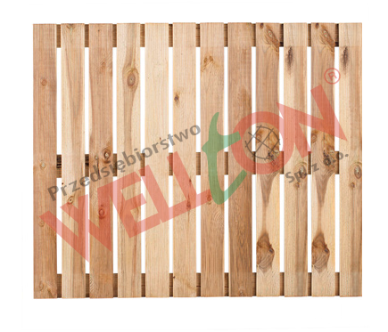 Podest ryflowany 100x100