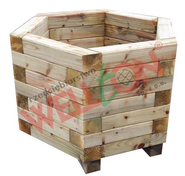 Kwietnik 6-KĄT Ø55cm