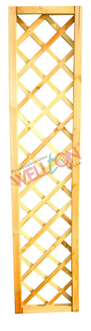 Płot kratkowy prosty 40x180cm