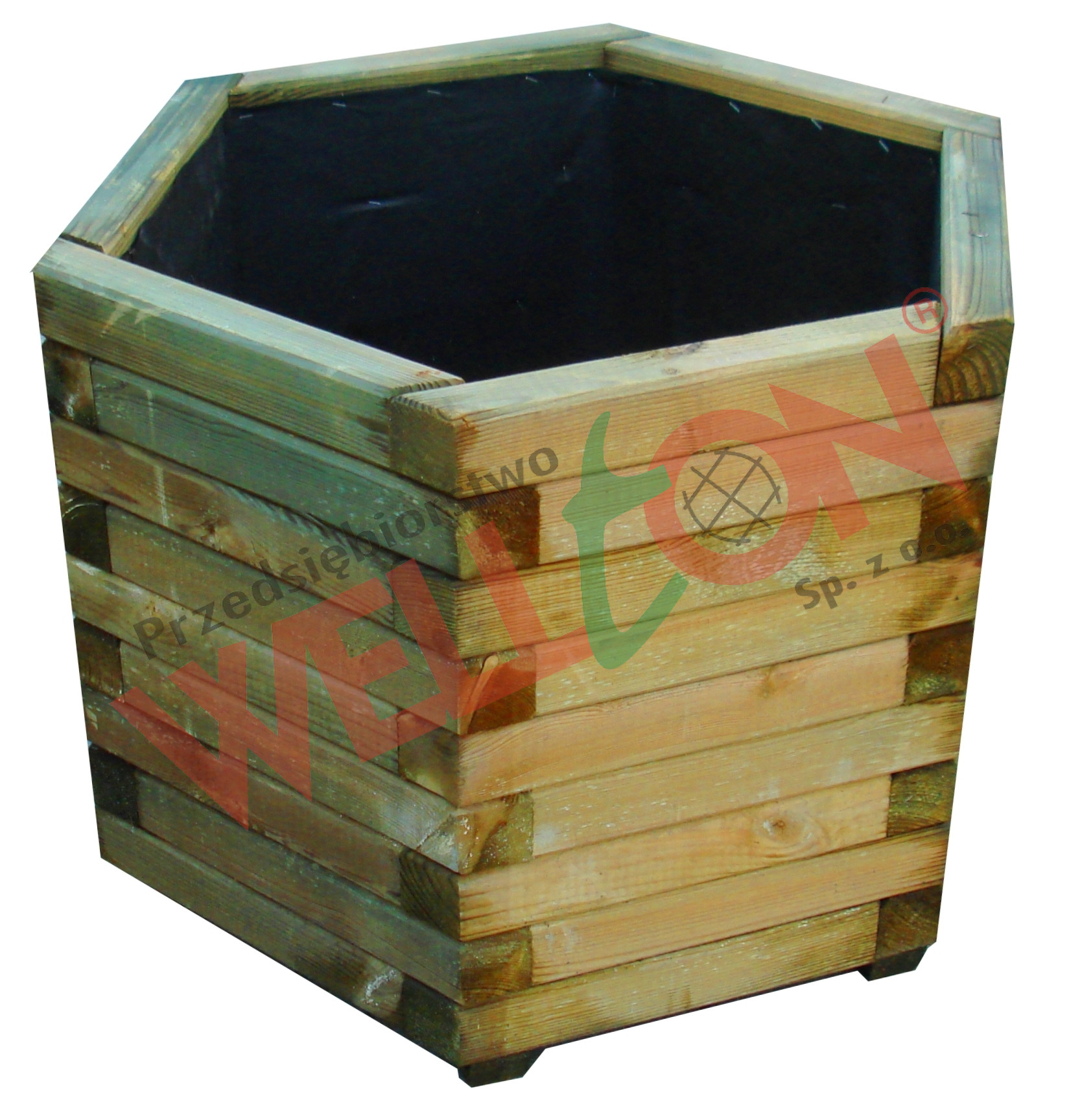 6-ANGLE FLOWER BOX Ø65cm
