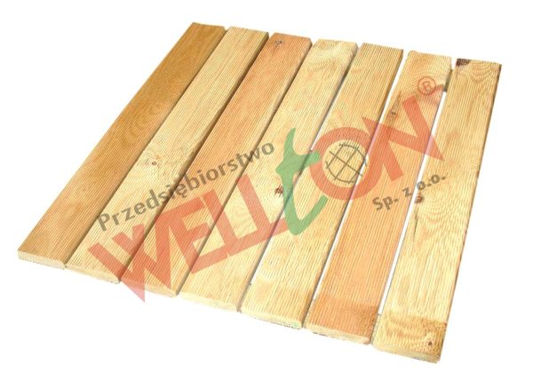 Podest ryflowany 50x50