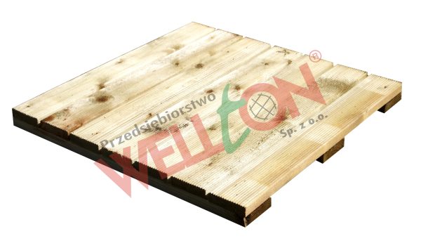 Podest ryflowany KOMFORT 50x50