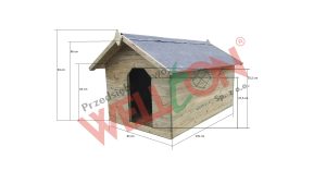 BUDA DLA PSA duża otwierany dach