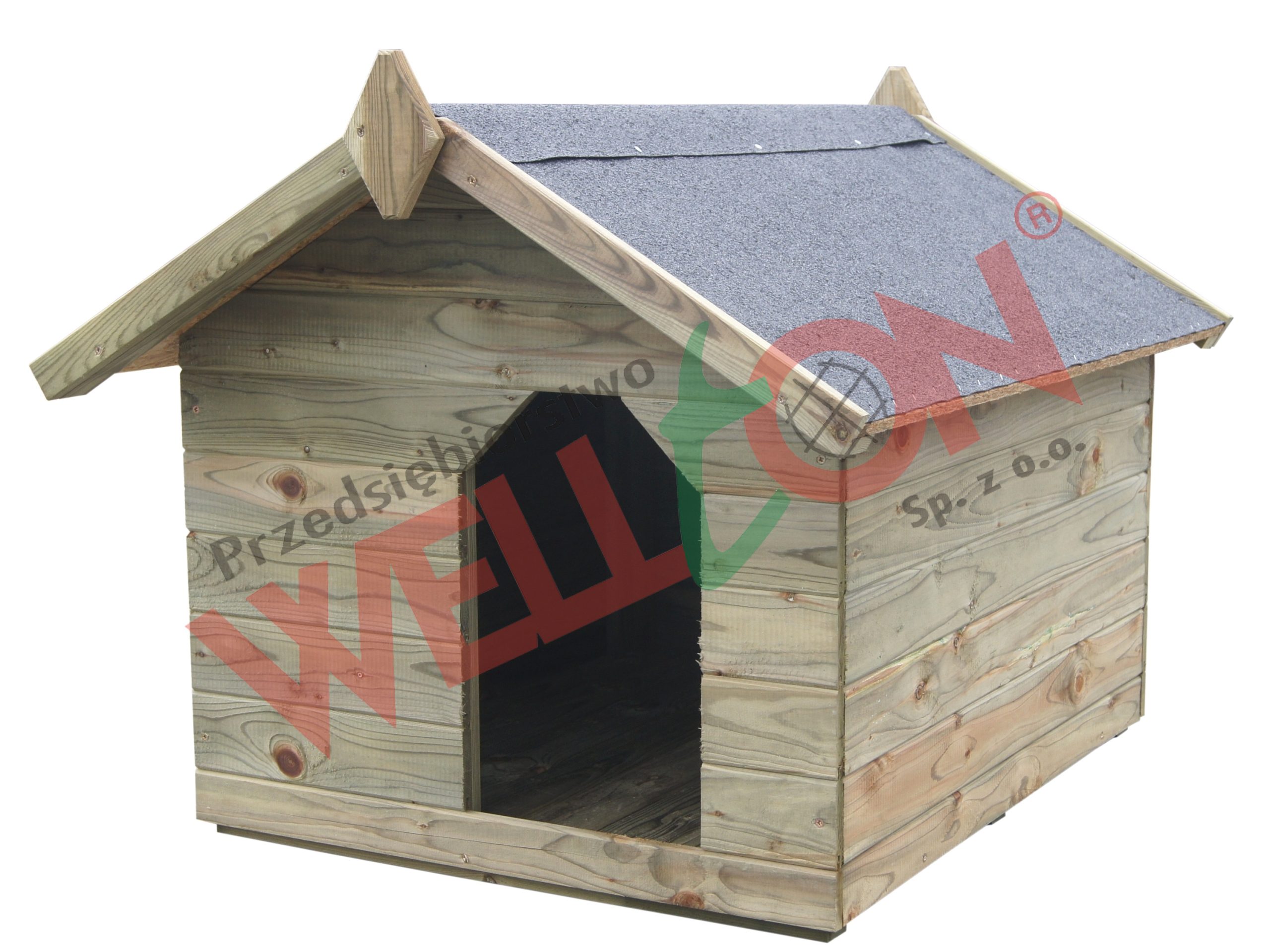 Buda dla psa DUŻA otwierany dach