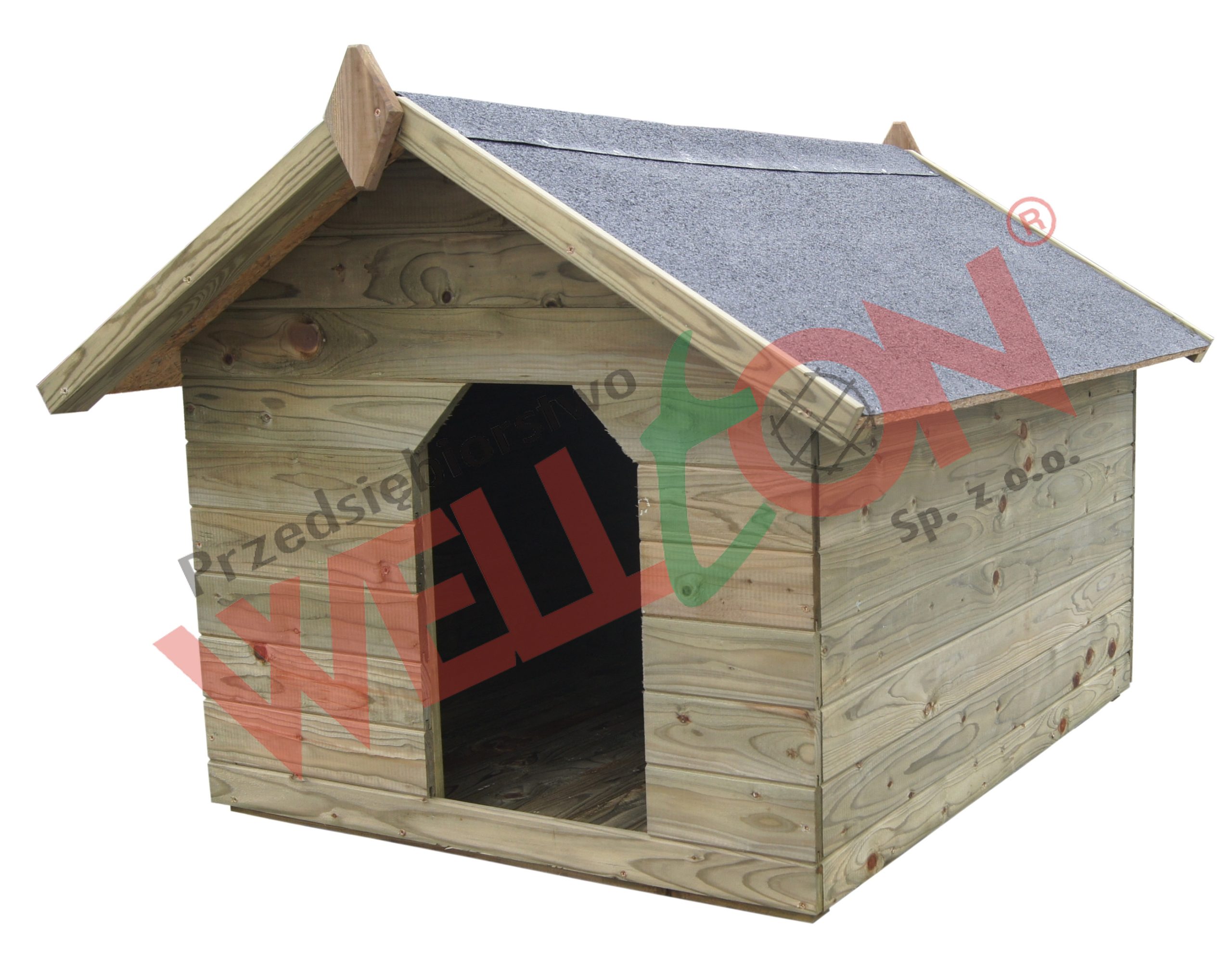 Buda dla psa XXL otwierany dach