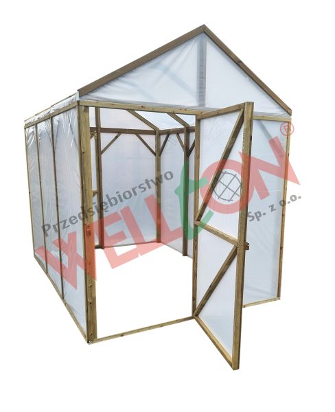 tunnel/pergola greenhouse with foil 6 m²