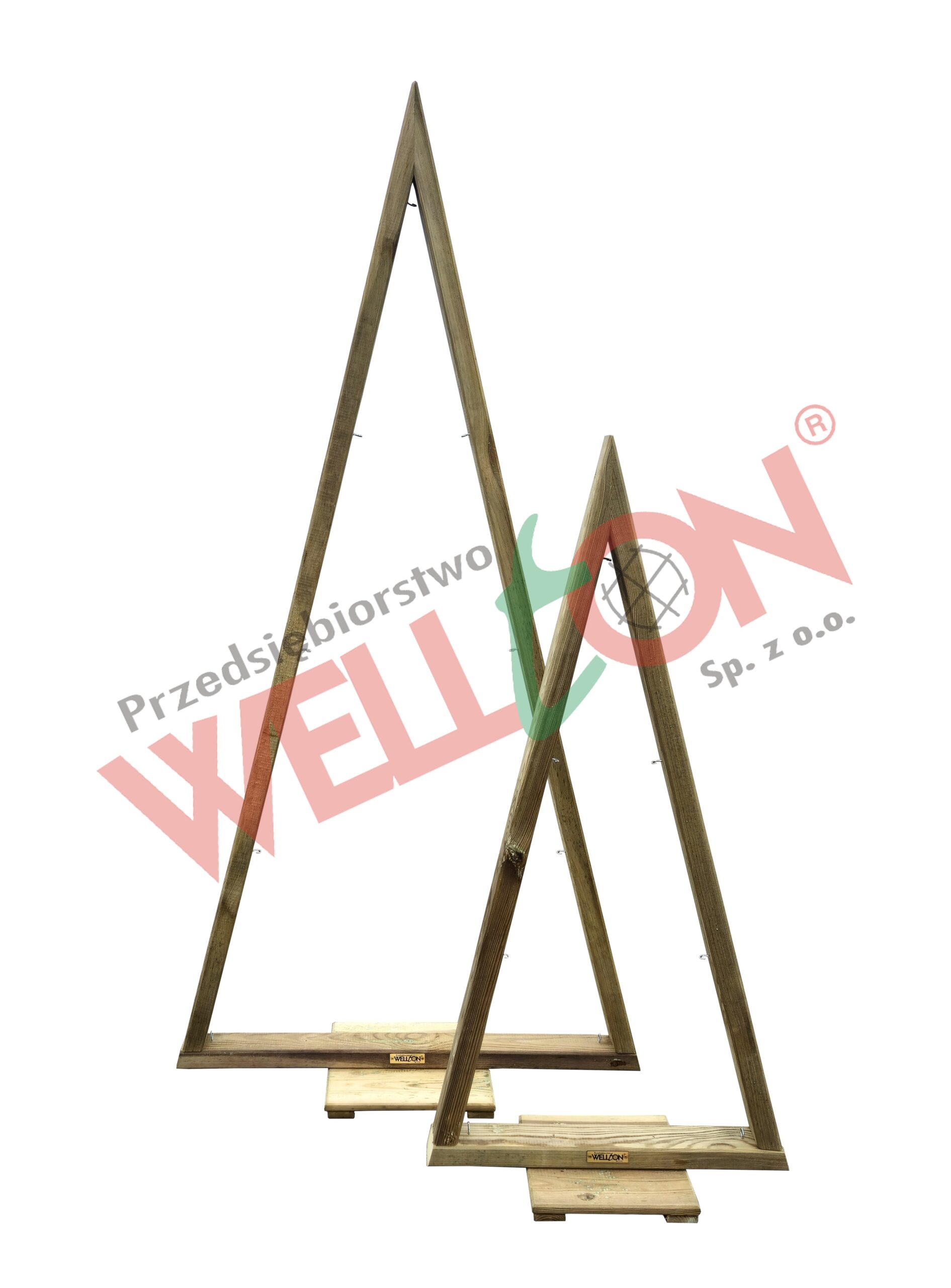 Choinki drewniane ZESTAW