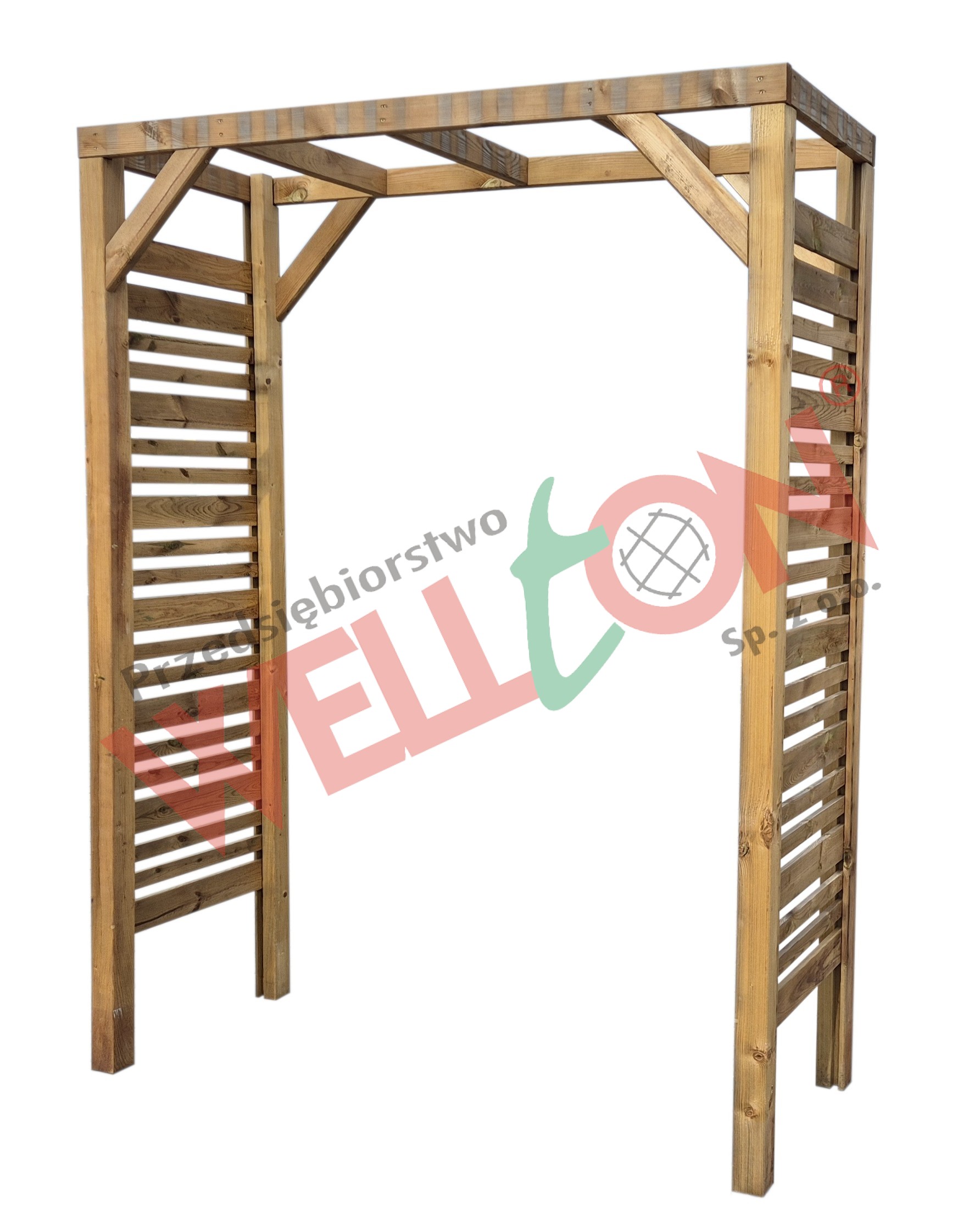 Pergola prosta Brąz